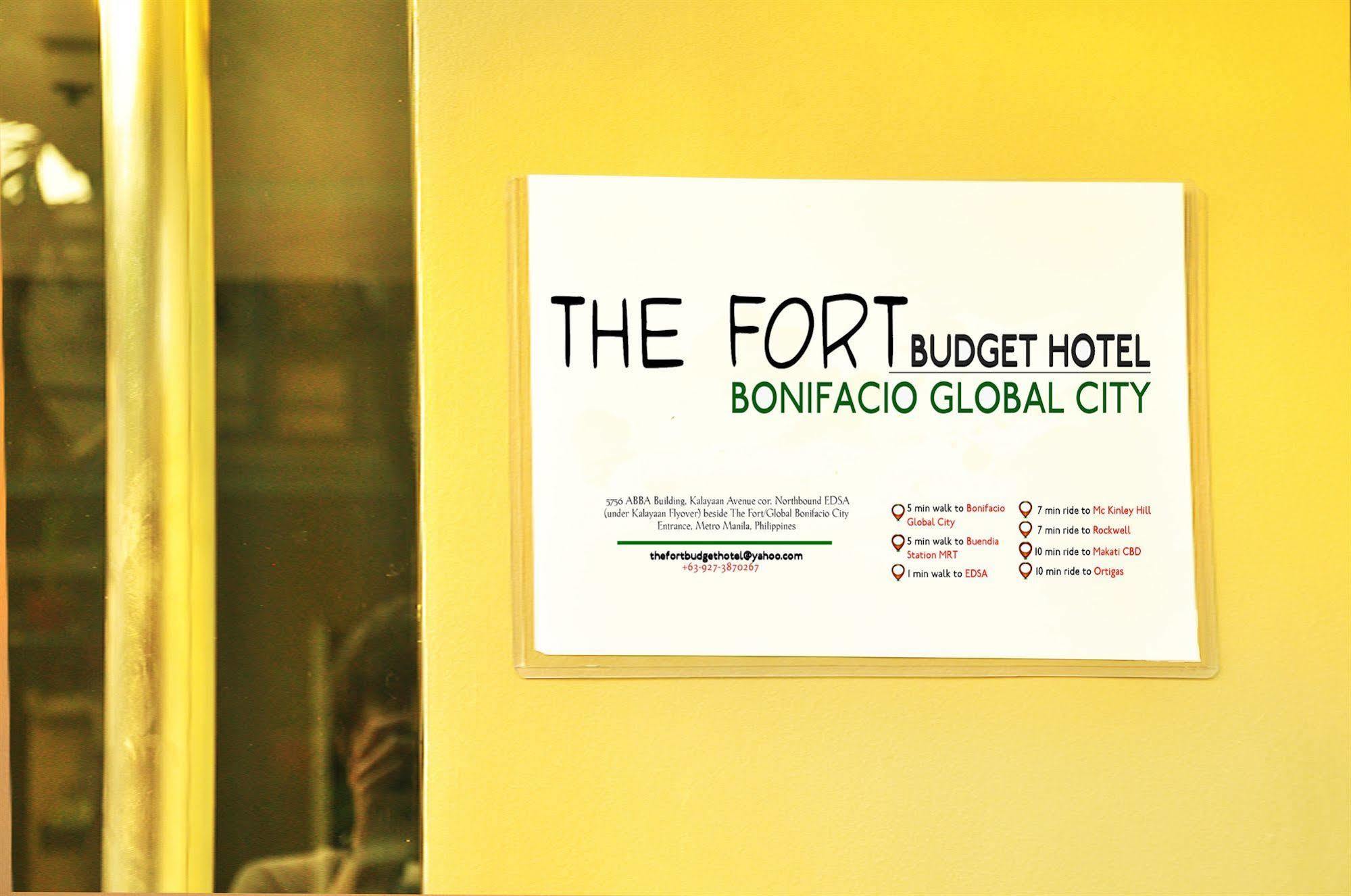 The Fort Budget Hotel- Bonifacio Global City Makati City Ngoại thất bức ảnh
